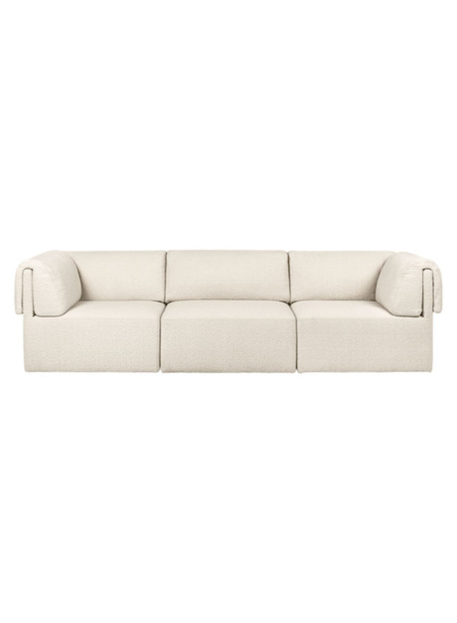 Wonder Sofa - Fully Upholstered, 3-seater with armrest
