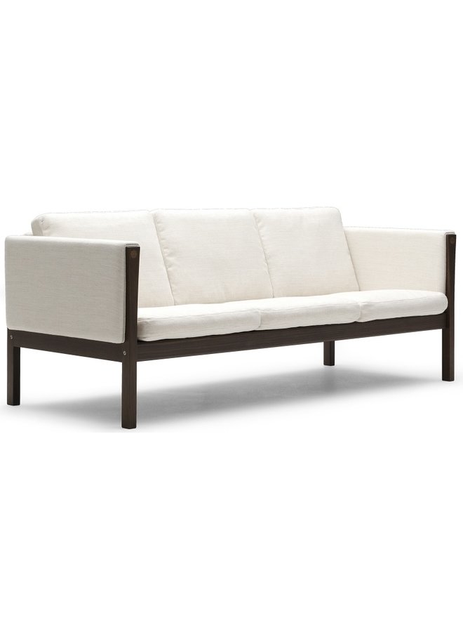 CH 163 Sofa Walnut