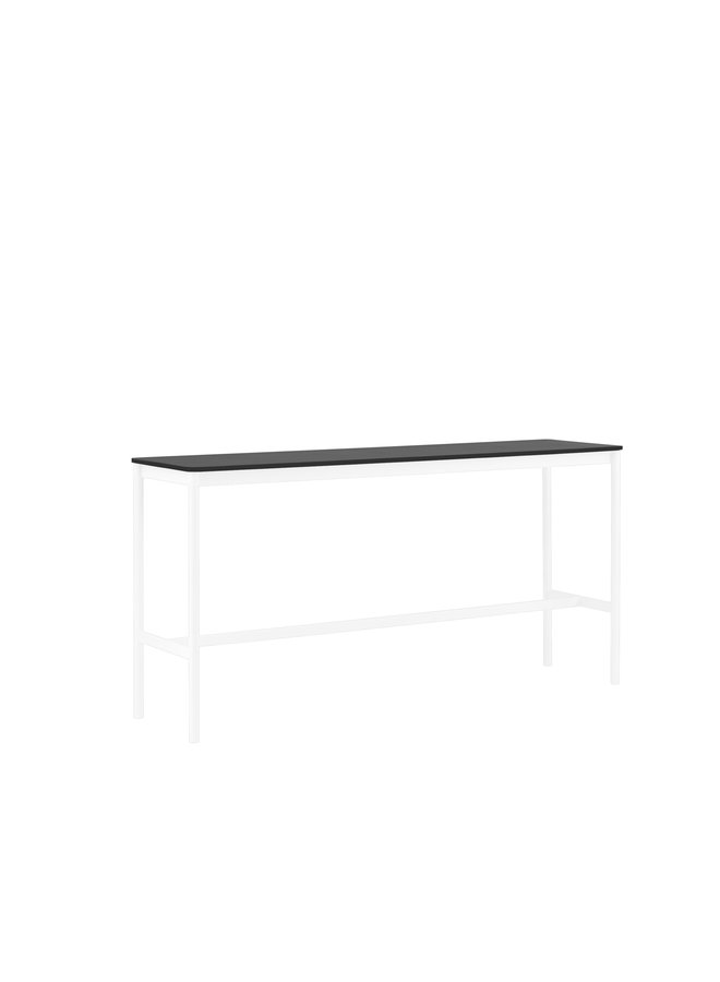 BASE HIGH TABLE / 160 X 50 H: 95 CM / 63 X 19.7 H: 37.4"