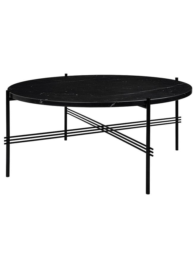 TS Coffee Table - Round, 80cm diameter, Black Base