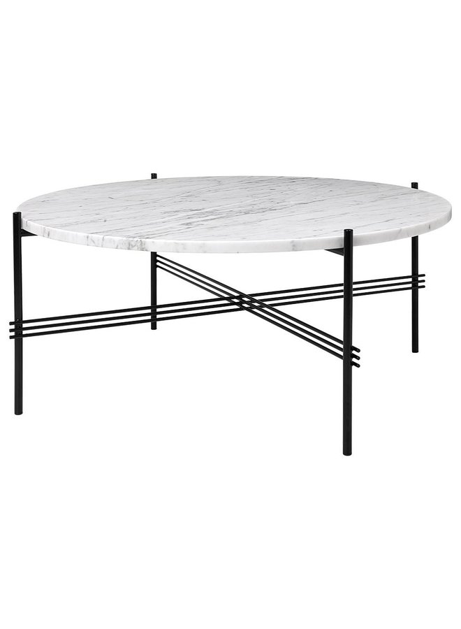 TS Coffee Table - Round, Ø80, Black Base