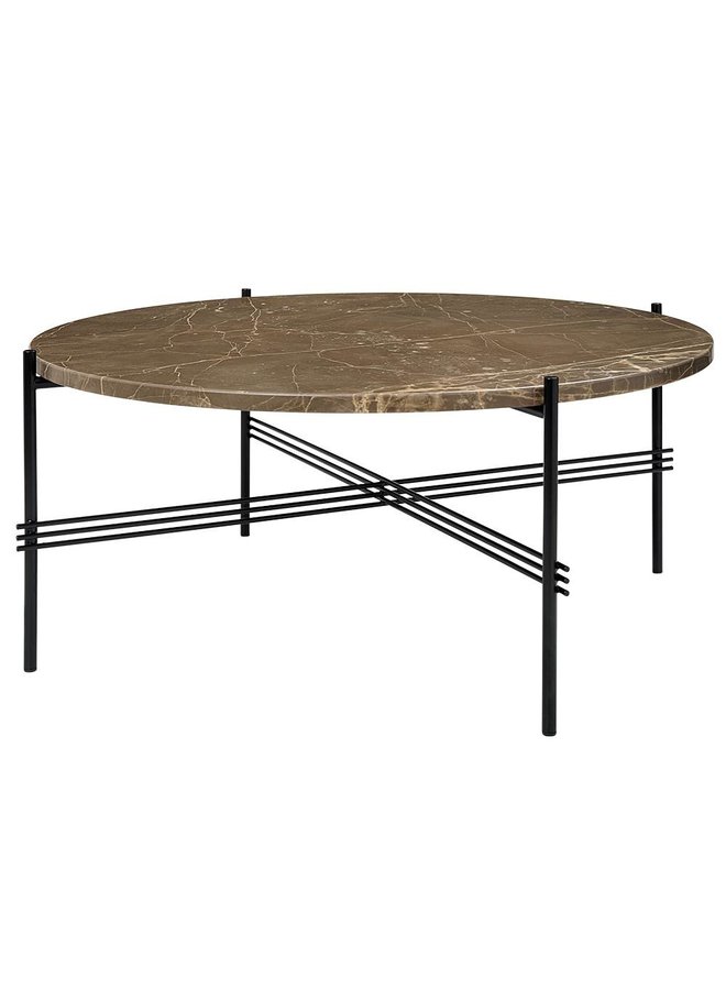 TS Coffee Table - Round, 80cm diameter, Black Base