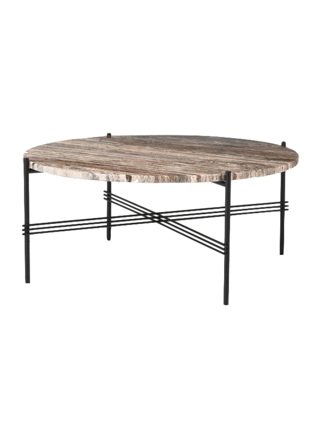 TS Coffee Table - Round, 80cm diameter, Black Base