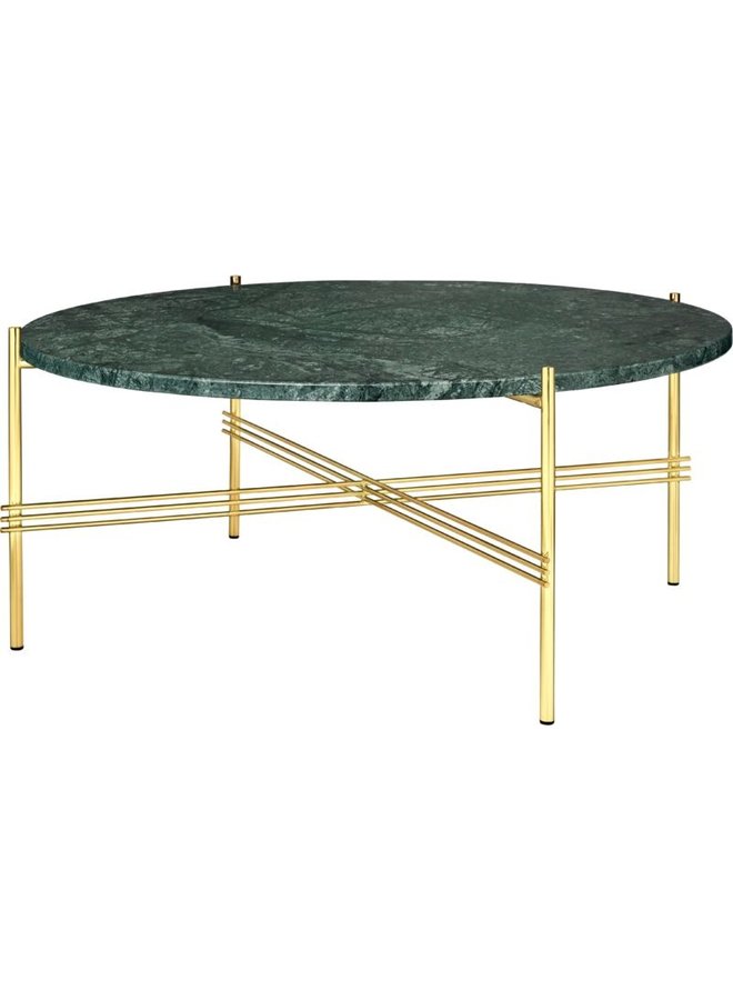 TS Coffee Table - Round, 80cm diameter, Brass Base