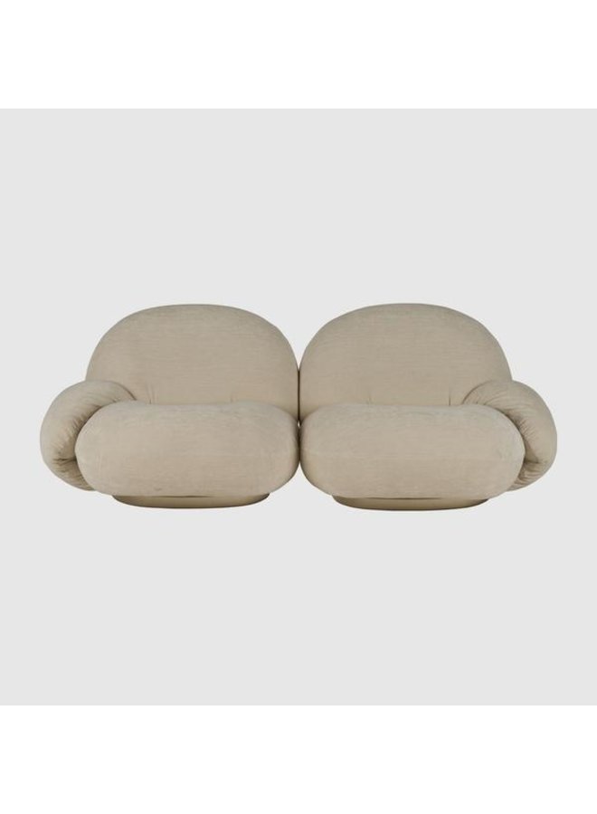 Pacha Sofa - Fully Upholstered, 2-seater with Armrests