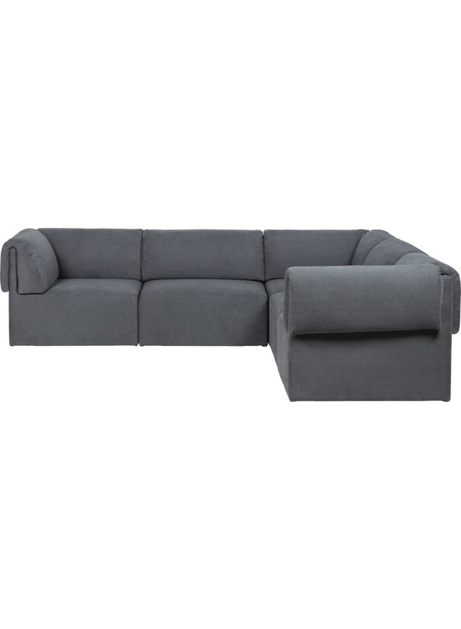 Wonder Corner Sofa - Fully Upholstered, 2 x 3-seater, 280x280