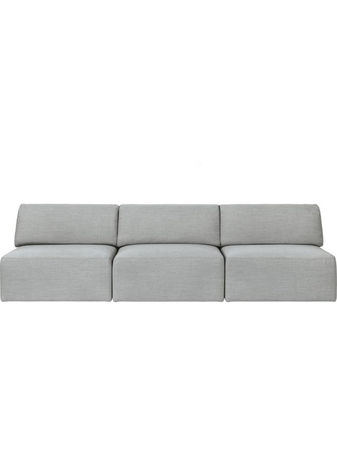 Wonder Sofa - Fully Upholstered, 3-seater without armrests, 270x95