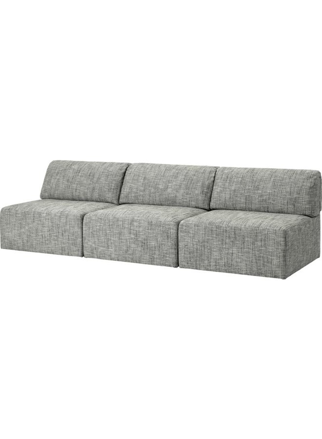 Wonder Sofa - Fully Upholstered, 3-seater without armrests, 270x95