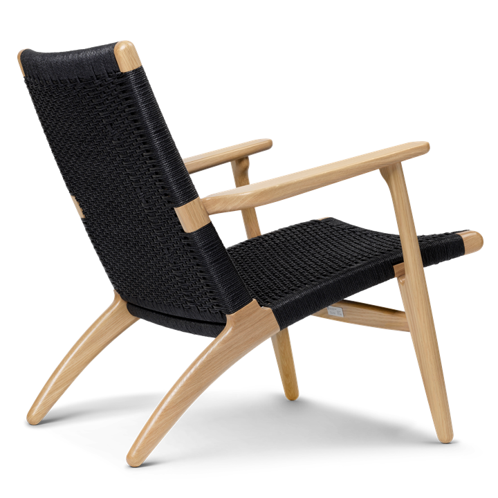CH25 Lounge Chair Black Cord - Norden Living