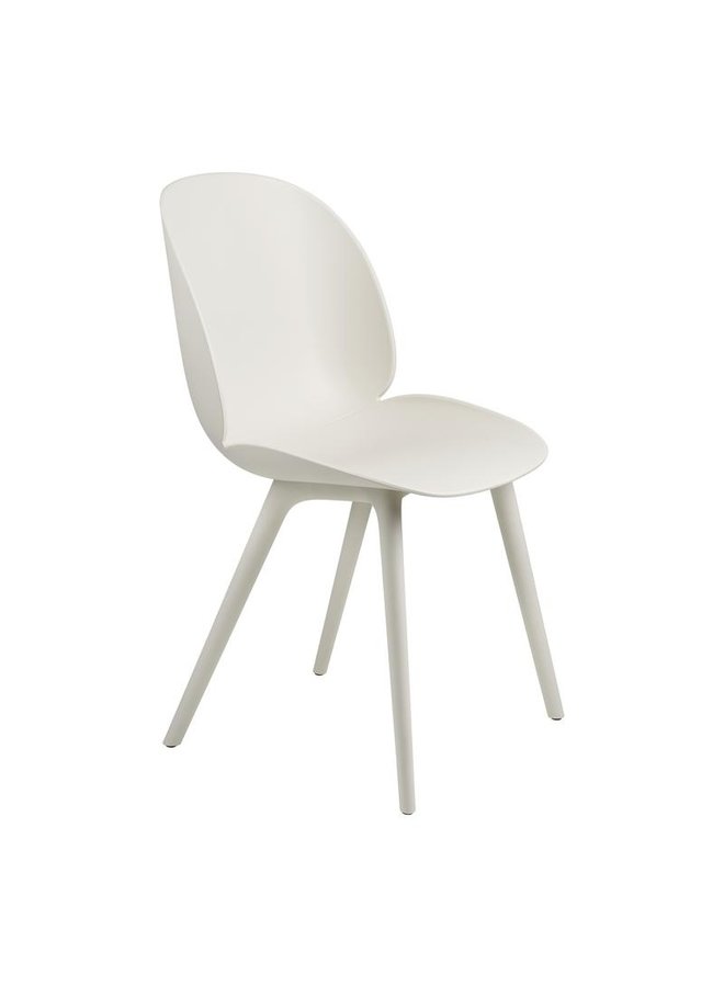 Beetle Dining Chair - Un-Upholstered, Plastic Base, Monochrome, Outdoor