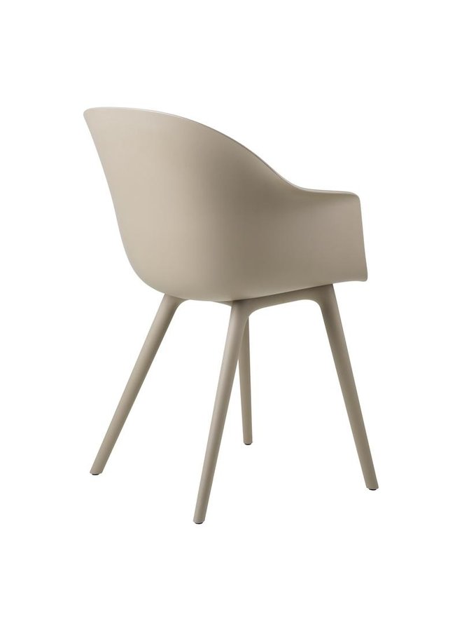 Bat Dining Chair - Un-Upholstered, Plastic base, Outdoor