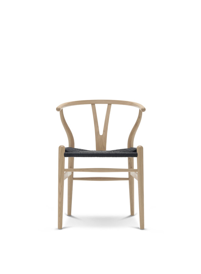 CH24 | WISHBONE CHAIR Black Cord