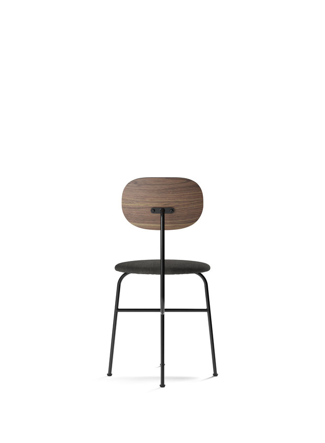 Afteroom Chair Plus, Dining Height, Black Steel Frame, Non-Upholstered