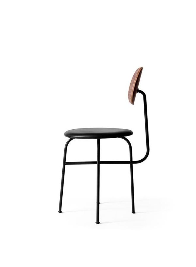 Afteroom Chair Plus, Dining Height, Black Steel Frame, Non-Upholstered