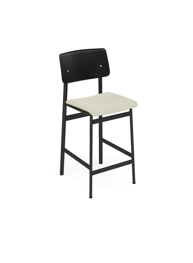 LOFT COUNTER STOOL / H: 65 CM / 25.6" UPHOLSTERED