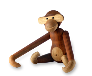 Kay Bojesen Monkey, Teak/Limba - Norden Living