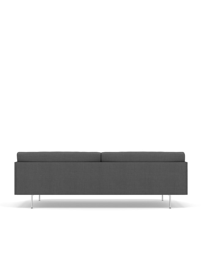 OUTLINE SOFA / 3-SEATER  - ALUMINUM BASE