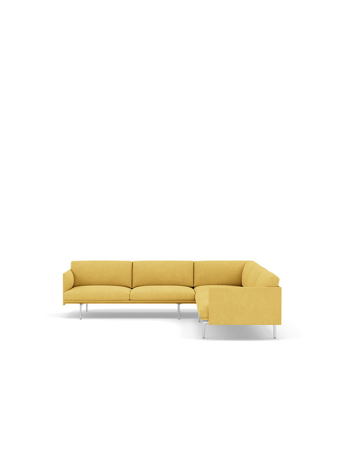 OUTLINE SOFA / CORNER - ALUMINUM BASE