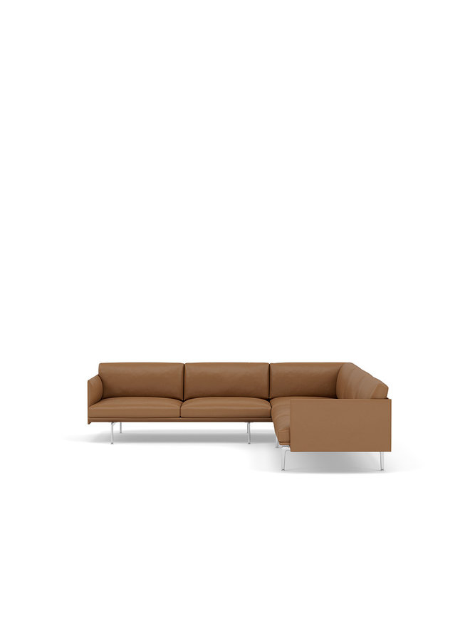 OUTLINE SOFA / CORNER - ALUMINUM BASE