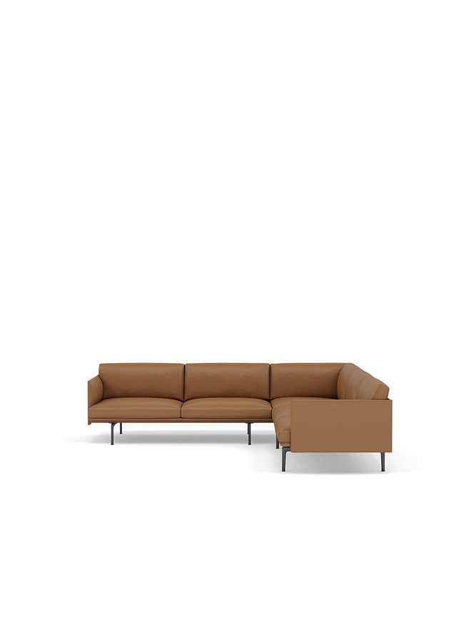 OUTLINE SOFA / CORNER - BLACK BASE