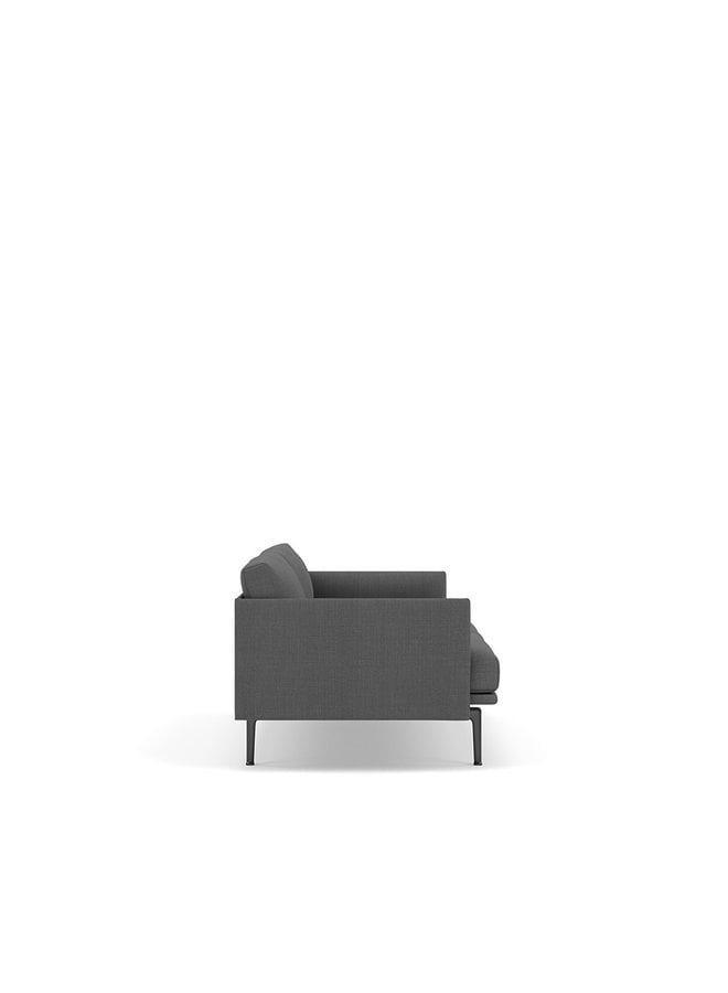 OUTLINE SOFA / 2-SEATER - BLACK BASE