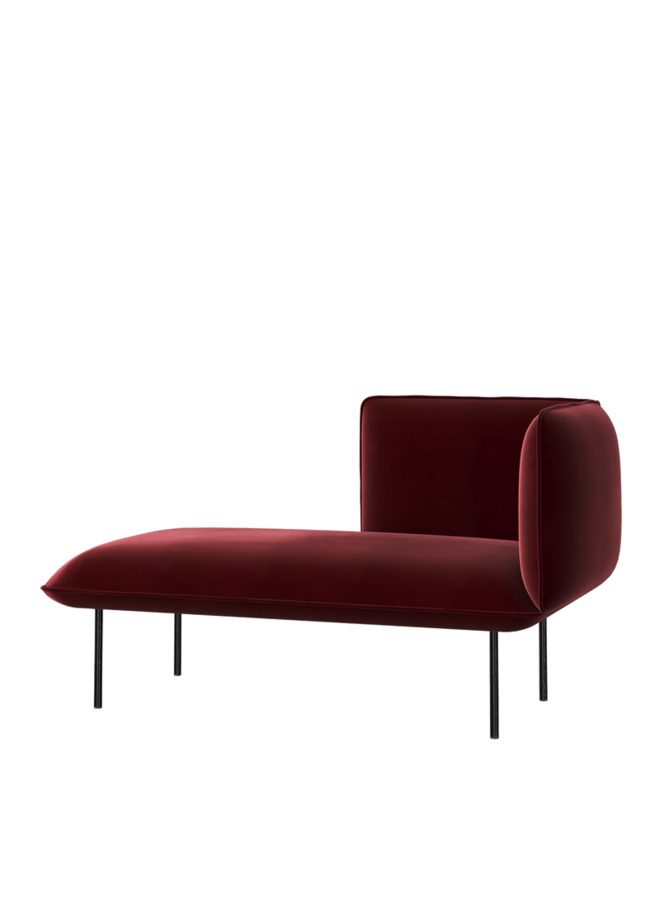 Nakki Lobby Series - Chaise longue module (arm right)