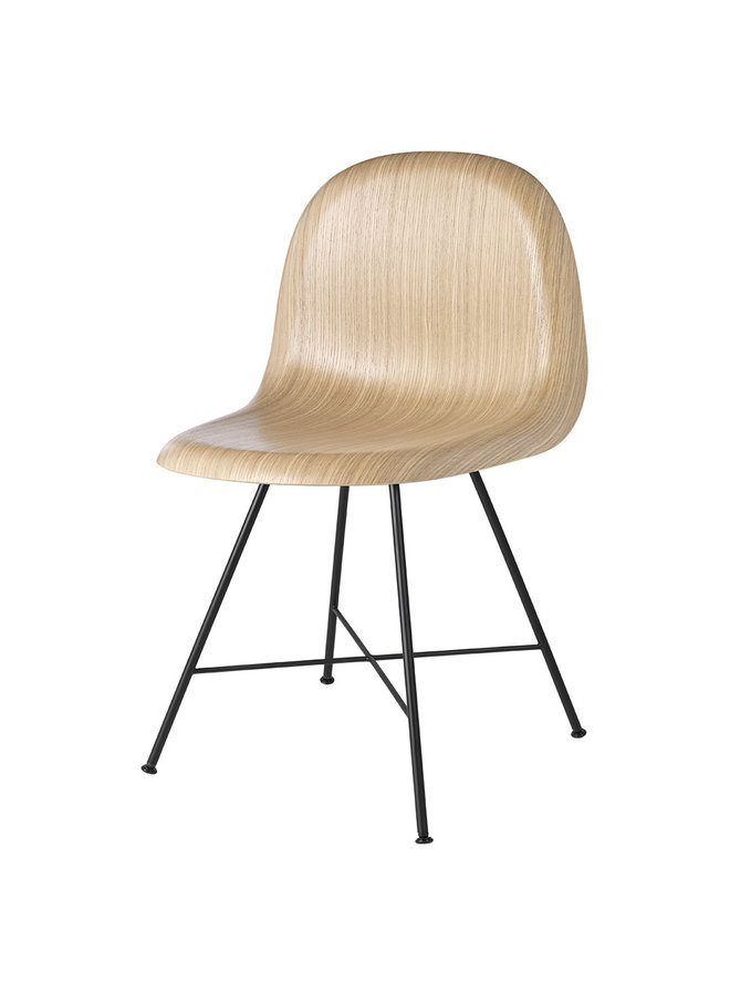 3D Dining Chair - Un-Upholstered, Center base