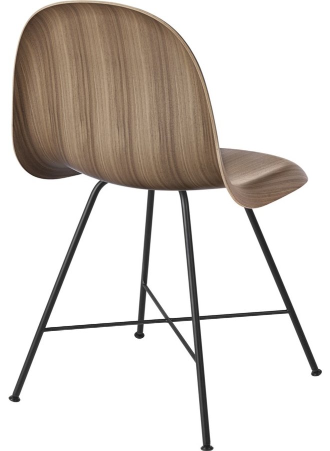 3D Dining Chair - Un-Upholstered, Center base