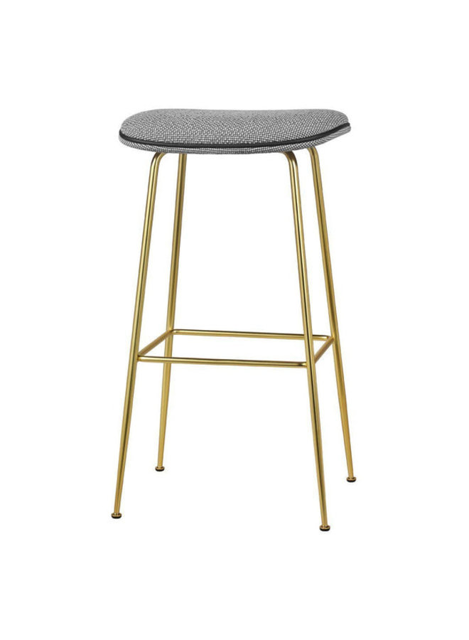 Beetle Bar Stool - Fully Upholstered, 75, Conic base