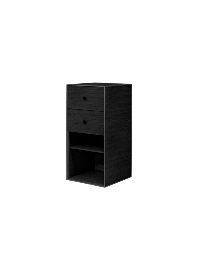 Tall Frame, With Shelves/Drawers