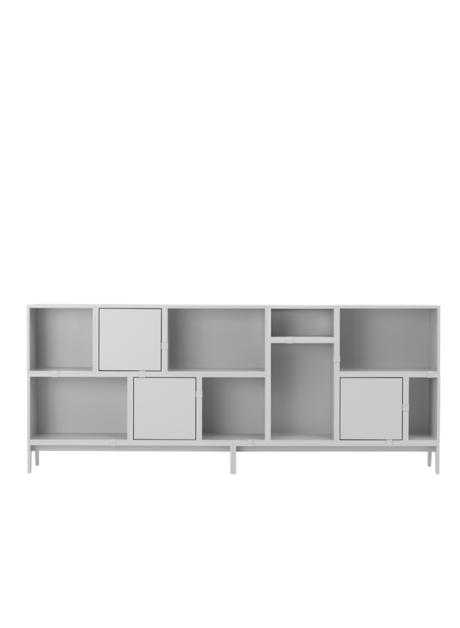 Stacked Storage System Sideboard