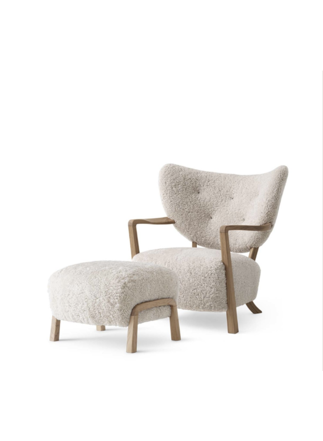 Wulff ATD2 Lounge Chair and Pouf - Norden Living
