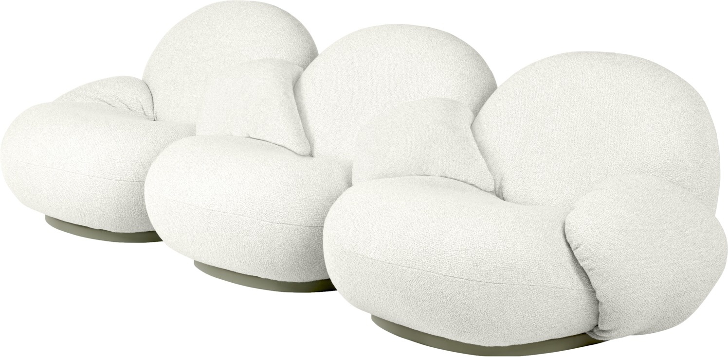 Pacha Outdoor Sofa Fully Upholstered, 3seater Norden Living