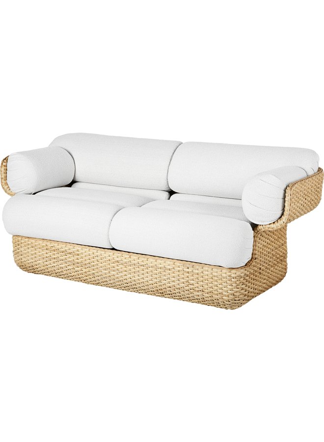 Basket Sofa - Fully Upholstered, 2-seater