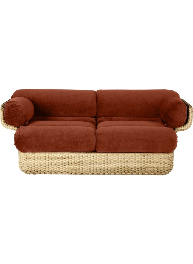 Basket Sofa - Fully Upholstered, 2-seater