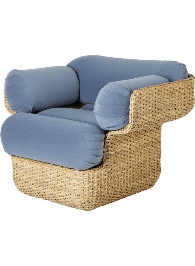 Basket Lounge Chair - Fully Upholstered