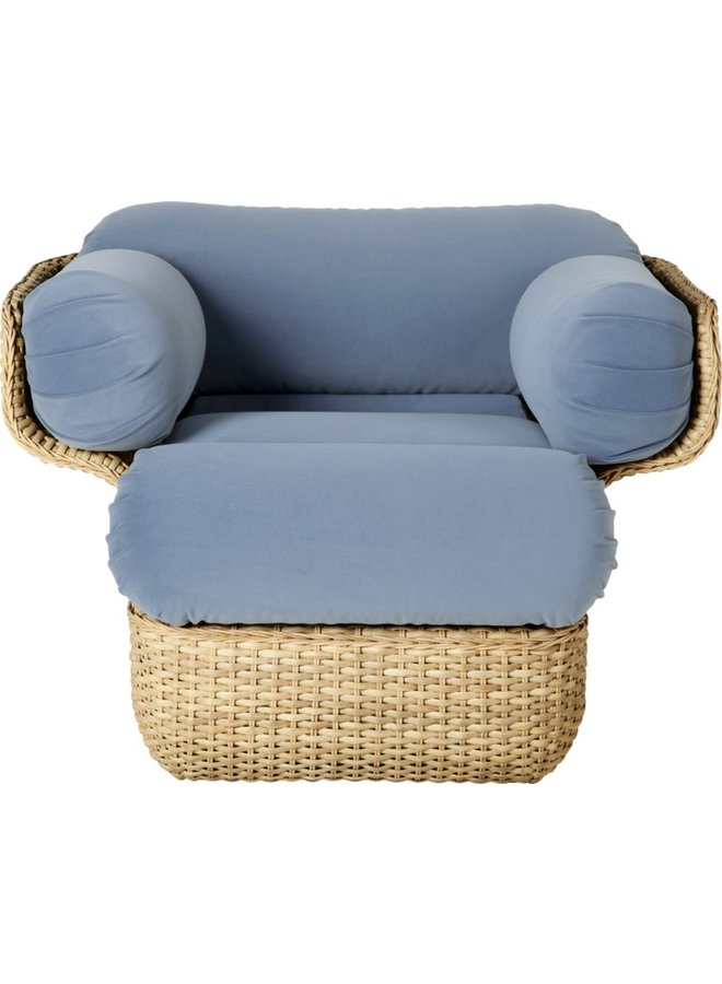 Basket Lounge Chair - Fully Upholstered