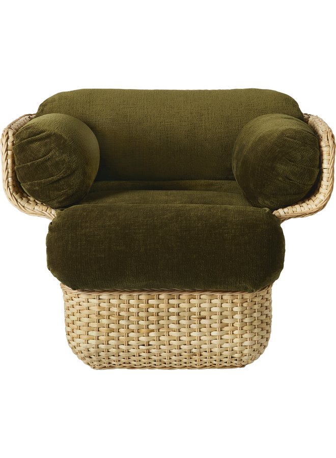 Basket Lounge Chair - Fully Upholstered