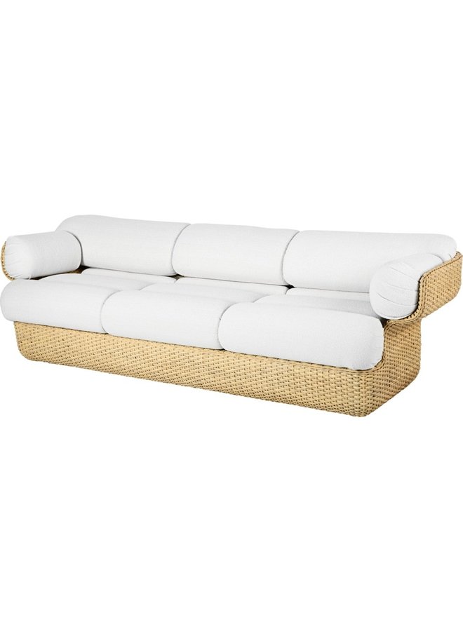 Basket Sofa - Fully Upholstered, 3-seater