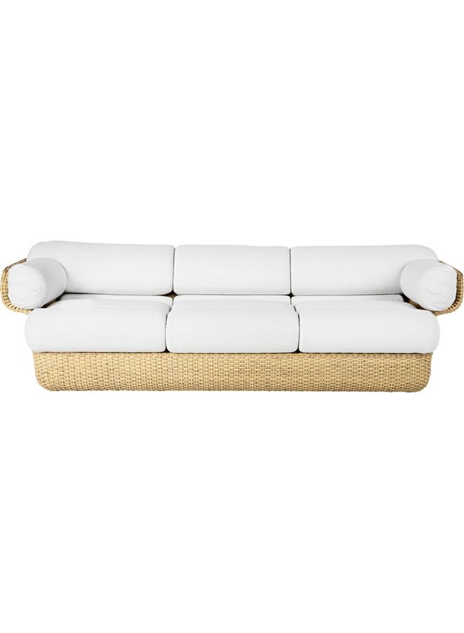 Basket Sofa - Fully Upholstered, 3-seater