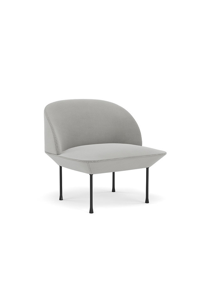 Oslo Sofa / 1-Seater, Black Legs