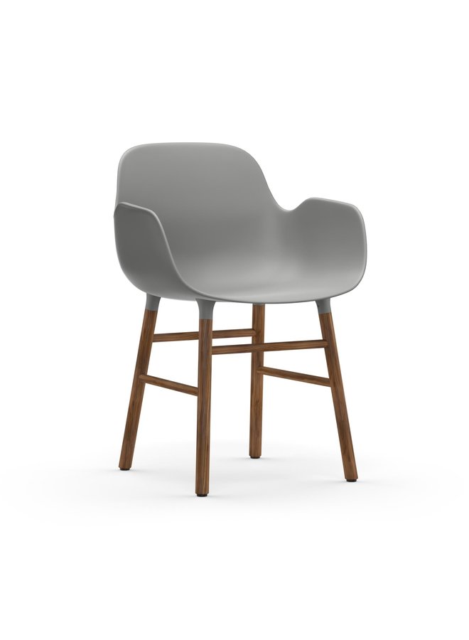 Form Armchair Walnut