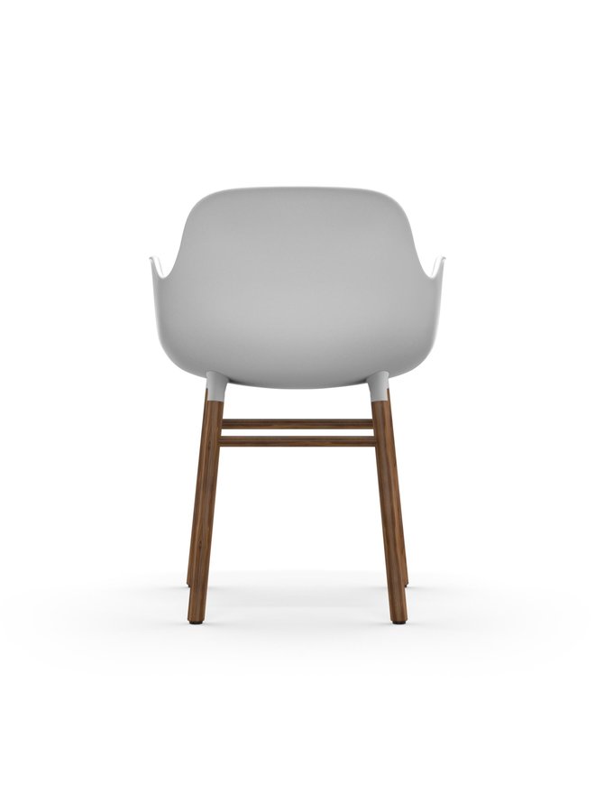 Form Armchair Walnut