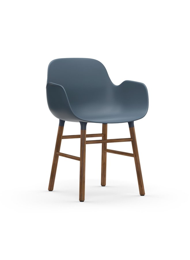 Form Armchair Walnut