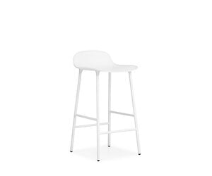 Normann Copenhagen Form Barstool - Blue-Oak-H. 65 cm