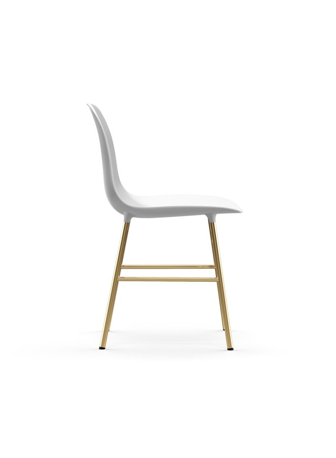 Form Chair Brass