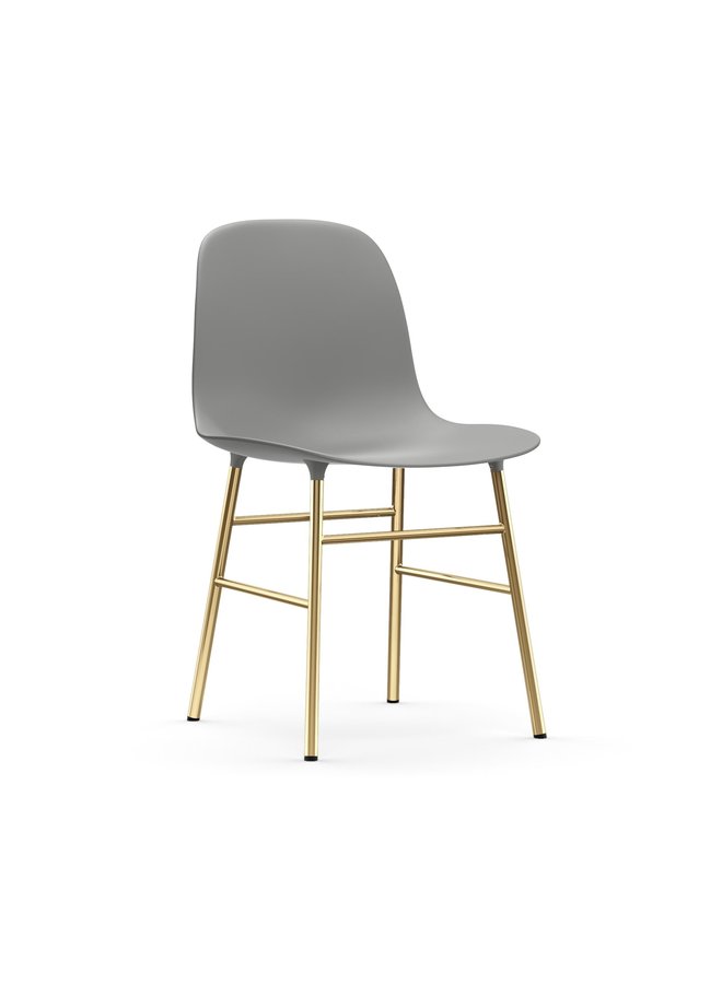 Form Chair Brass