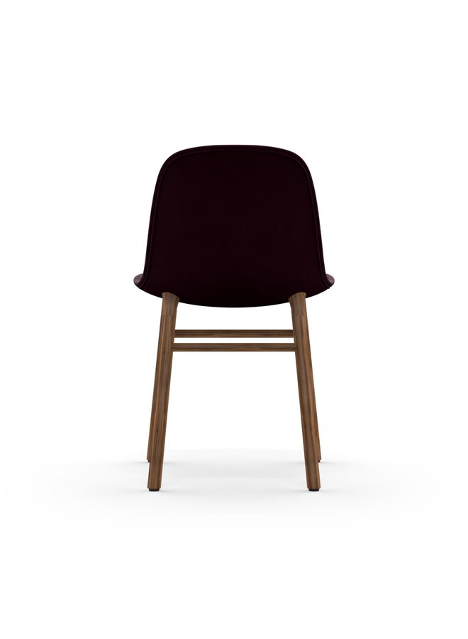 Form Chair Full Upholstery Walnut