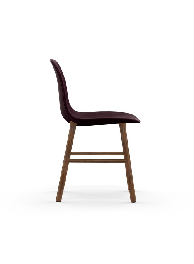 Form Chair Full Upholstery Walnut