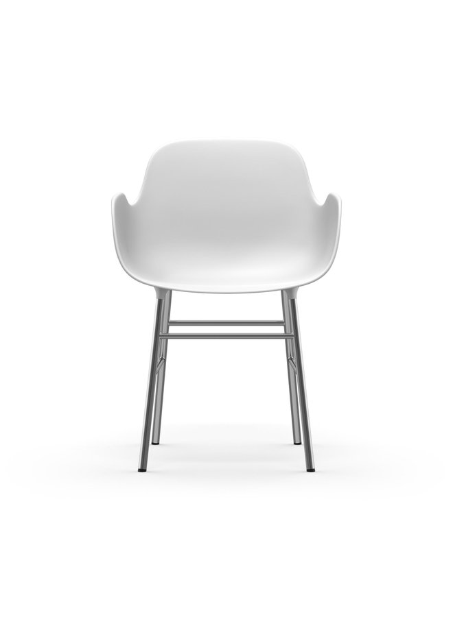 Form Armchair Chrome